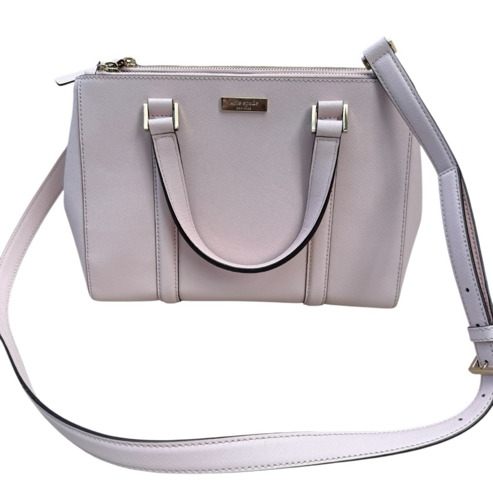 Kate Spade Crossbody Bag/satchel in color Ballet Slipper. In great condition.